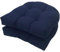 AZVFLY Stuhlkissen 2er Set, Sessel Kissen Zurück Sitzkissen Pad 48x48 cm, Sitzpolster für Outdoor Geeignet, Bequemes Sitzpolster für Gartenmöbel Oder Stuhl