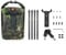 Lioaeust Bike Fork Bag, Bike Fork Mount Bag Rack Bicycle Bag Shoulder Bag 10L Organizor Bag Storage Case for E-Scooter Ebike Mountain Bike(10L Green)