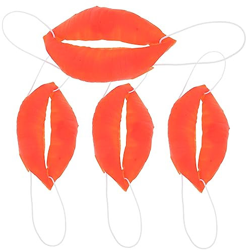 BCOATH Halloween Wurstmund Lustige Große Lippen Mund Requisiten Für Partys Und Kostüme Ideal Für Cosplay Und Spaß Events