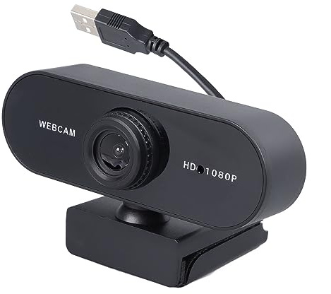 SUNGOOYUE 1080p Webcam, Computerkamera mit Mikrofonklar -Video -Bild -Voice Interactive Web Camera für Streaming Media Conference für Sieg, OS X -Computer und Laptops Geeignet