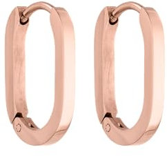 Purelei® Elegante Charm Ohrringe für Frauen – Vielseitig kombinierbar, 18K vergoldet, Edelstahl, für jeden Anlass (Rosegold)