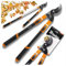 Bradas GARDEN CARE – Astschere Astschneider - Baumschere - Astscheren- Secateurs & Pruning scissors - Gartenscheere - Teleskop – Stahl SK5 – 66-100 cm