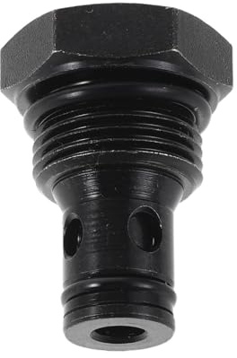 Homoyoyo Rückschlagventil Kfz Hydraulik Hebebühne Gewindeeinwegventil 20mm Metall mit Schalldämpfung für Werkstatt