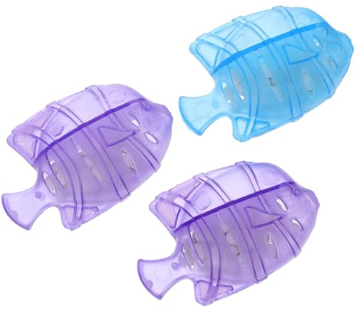 SHINEOFI 3 Stück Zubehörset für Luftbefeuchter Filter mit Fischform aus Kunststoff Mineralablagerungen und Verkürzt Reinigungszeit im Aquarium