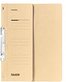 Falken Einhakhefter 1 2 Deckel beige A4
