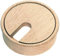 Handles & Ironmongery Clear Lacquered Oak Cable Tidy
