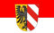 U24 Aufkleber Nürnberg Flagge Fahne 8 x 5 cm Autoaufkleber Sticker