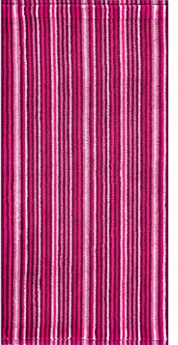 Egeria Frottier Handtücher Combi Stripes Cassis Handtuch 50x100 cm