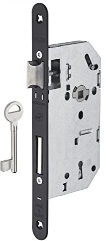 THIRARD - Serrure à larder Monomax pêne dormant 1/2 tour s/s gâche axe 50mm - 56820