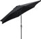 CHRISTOW Tilting Garden Parasol Umbrella UV Protective Polyester Canopy With Crank Handle