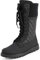 Polar Donna Pelliccia Ecologica Caldo Termica Impermeabile All'Aperto A Passeggio Neve Inverno Suola Di Gomma Calf Stivales - Nero Cardy Mono - UK6/EU39 - YC0608