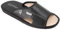 ESTRO Hausschuhe Herren Leder Herrenhausschuhe - Hausschuh Männer Pantoffel Pantoffeln Pantoletten Slipper Mann Verano (46 EU, Schwarz)