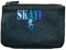 Syl'la Skate Skateboard Porte Monnaie et cle en Cuir Noir