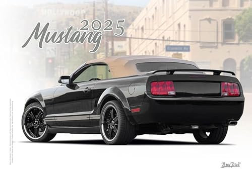 A3 Kalender 2026 mit US-Car Motiven passend für Mustang Liebhaber und Garagen (kein originaler Markenartikel) ClassicDesign6 BuyPics4U
