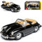Porsche 356b Cabrio Schwarz 1959-1963 18-22078 1/24 Burago Modell Auto mit individiuellem Wunschkennzeichen