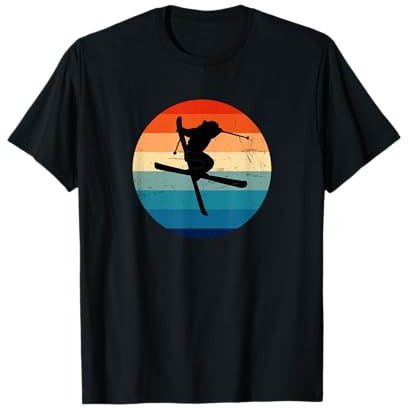 Ski Freestyle Skifahren Herren Jungen Skifahren Stunt Ski T-Shirt