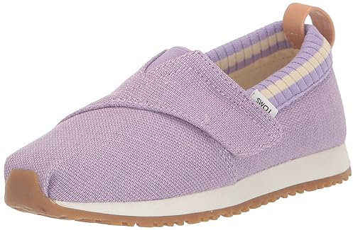 TOMS Youth Girl's Alpargata Resident Sneaker, Wild Orchid Heritage Canvas, 5 UK