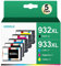 KEENKLE 932XL 933XL Druckerpatronen Kompatible für HP 932 XL 933 XL Druckerpatronen Multipack OfficeJet 6600 7510 6700 7110 7610 7612 6100 (5er-Pack, 2 Schwarz/1 Cyan/1 Magenta/1 Gelb)