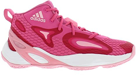 adidas Chaussures de basketball Dame 7 Extply unisexes, rose, 9.5 UK Men/ 11 UK Women