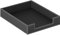 AUVAHOX Leder-Briefablage, eleganter Schreibtisch-Organizer für Bürobedarf, Post, Papier, Akten, Zeitschriften, perfekter Platzsparer für den Schreibtisch – Schwarz