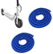 YQQXCY 2M Scooter Kabelschutz Spiral Kabelschlauch, für Ninebot G30 Max Kugoo M365 Xiaomi 1S Pro2 Mi3,E-Scooter Zubehör (Blau)