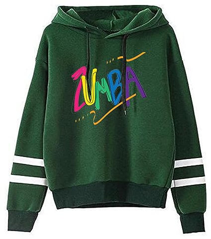 doyouwantmore Hoodies für Frauen Zumba Letter Graphic Sweatshirts mit Kordelzug Langarm Vintage Hoodie Sweatshirt Tops Kleidung Casual Pullover