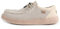Kickback Haven Shoes - Mocassins pour Hommes - Couleur Off White - Chaussures légères à Lacets pour Hommes - Chaussures Confortables pour Hommes - Chaussures à Enfiler pour Hommes - Taille EU 40