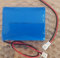 Batteria Ricaricabile a Litio 12V 2600mA (Li-ion 11.1V 3S) Limited Charge 12.6V Connettore 2Pin XH2.54- dimensioni: 19x70x56mm