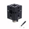NICEYRIG Camera Accessory Mount Expansion for ARRI Locating Hole, 5-in-1 DSLR Cage Converter Adapter for Ballhead Magic Arm, Friction Arm, Cold Shoe Adapter, 15mm Rod Clamp - 565