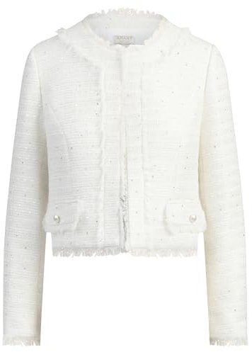APART Fashion Bouclé Blazer, Creme, 40