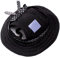 Hundemütze, Dog Mesh Sun Cap, Hunde Baseball Cap, Haustier Baseball Mütze, Haustier Visor Caps, Hund Sport Hüte, mit Ohrlöchern und Verstellbarem Kinnriemen, für Hunde Haustiere Welpen, Schwarz, S