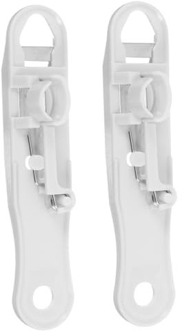 KICHOUSE 2pezzi Affettatrice Multifunzionale per Fagiolini Strumento Portatile per Rimuovere da Resistente Inossidabile Bianco