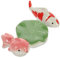 Happyyami Schwimmender Fisch Aus Keramik 3 Stück Schwimmende Koi-Fischfiguren Für Aquarien Realistische Aquarium-Dekorationen Tee Haustier Teich Feengarten-Zubehör