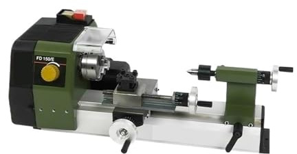 DEBLAN Tornio Piccolo utensile per Macchine domestiche di precisione 24150, tornio per Strumenti 220V, FD150