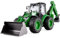 Amewi G1401E - Chargeuse Pelleteuse télécommandée 1:14 RTR - Vert - 2 en 1 - pour Enfants de 8 Ans
