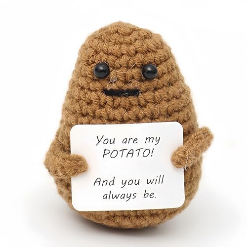 YBWBY Cadeau Original & Amusant | Idée drôle | Anniversaires Homme Femme Couple Ado | Objet Collègue Bureau | Peluche Insolite | Gadget Utile Rigolo| Poupée Humour & Motivation
