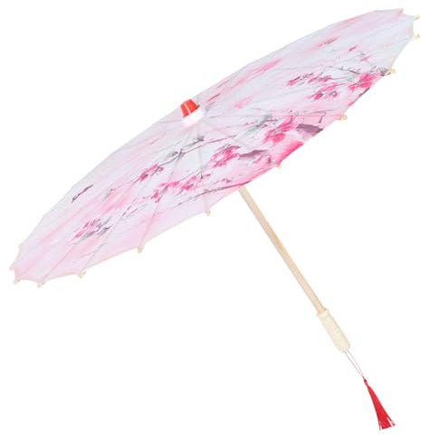 Toyvian Parapluie Hanfu décor de parapluie de parapluie de danse classique parasol parapluie décoratif parapluie coupe-vent parapluie parapluie chinois habit en soie