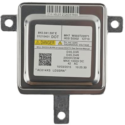 D3S D3R D4S D4R Xenon Ballast Steuergerät Vorschaltgerät 8K0941597E für VW | HID Xenon Scheinwerfer Control Unit Module W003T22071 für Passat Golf Polo Jetta Tiguan AUDI A1 A3 A4 A5 A6 A7 A8 Q3 Q5 Q7