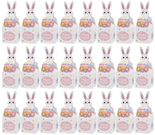 Osterdosen Für 24 Stücke Lustige Halter Frühlingsdekoration | Ostergeschenkboxen Als Süßigkeitenbehälter Für Schokolade Snack Leckerei Frühlingsdekoration Jugendliche Zuhause Schule