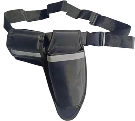 Gcljlmy Borsa porta attrezzi per forbici elettriche, borsa di immagazzinaggio, pratica con cintura, tasche professionali per forbici elettriche, marsupio