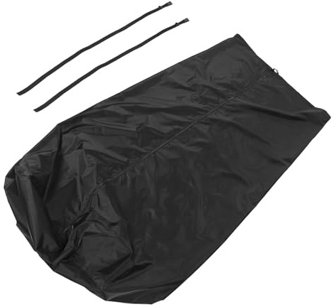 Artibetter Cubierta con Cordón Ajustable para Exteriores de Ducha Solar Resistente a Rayos UV y Cremallera para Dispositivo de 10.6 Galones, Ligera Tela Oxford Adecuado para Camping y