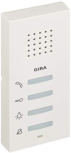 Gira 125027 Wohnungsstation AP System 55 reinweiß seidenmatt