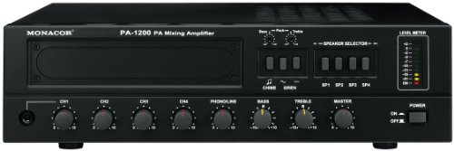 Monacor PA-1200 PA Ela Verstärker
