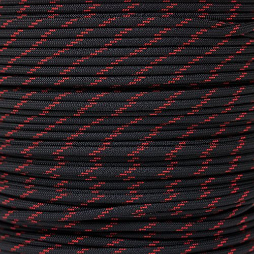 Paracord Planet Cuerda para paracaídas tipo III 7 hebra 550, Darkside