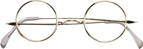 Rubie's Official Weihnachtsmannbrille, rund, Kostüm für Erwachsene, Einheitsgröße