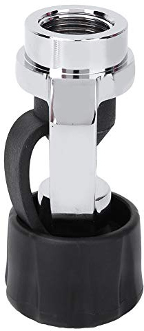 Tbest Gabeladapter Diving Din zu Yoke Adapter Din zu Yoke Konverter Hochleistungs-Tauchflaschenadapter Tankfüllanschluss G5 / 8 Atemregleradapter Schnellanschluss Zubehör für die Tauchsicherheit