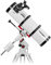 Omegon Teleskop Advanced 150/750 EQ-320 | Spiegelteleskop für Einsteiger | 2 Profi-Okularauszug, lichtstark für Sonnensystem & Deep-Sky | EQ-320 Montierung mit Alustativ | Inkl. Zubehör