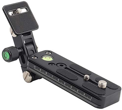 Telephoto Lens Support Bracket, Quick Release Plate Long Focus Camera Support Stand Holder for Tripod Ball Head DSLR Camera Photography(F120-38)