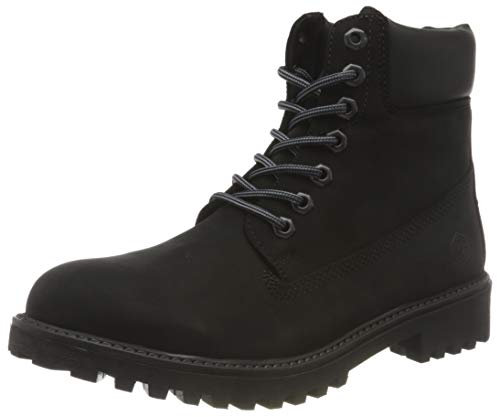 Lumberjack River, Stivaletto Uomo, Black, 44 EU