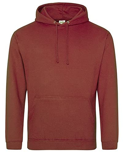 AWDis Just Hoods JH001 Unisex College Hoodie - Red Rust - 2XL
